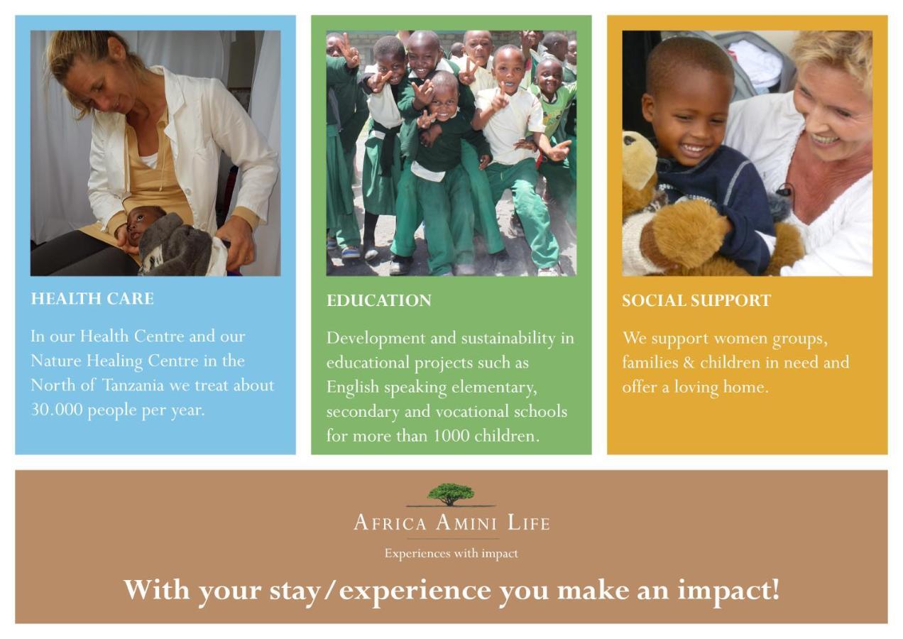 Original Maasai Lodge - Africa Amini Life Engare Nanyuki エクステリア 写真